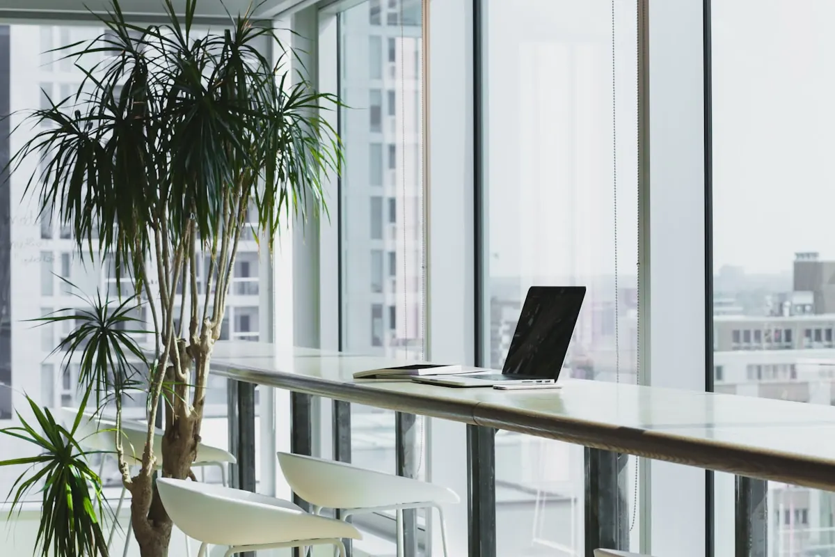 Espaço de trabalho da agência