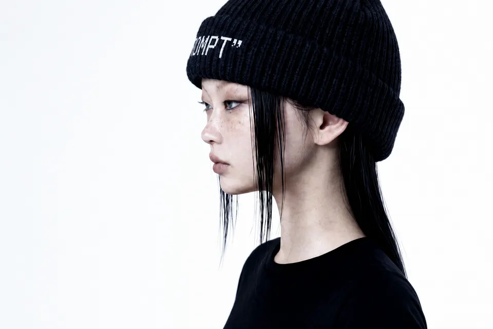 Preview da landing page editorial PRMPT Fashion Archive